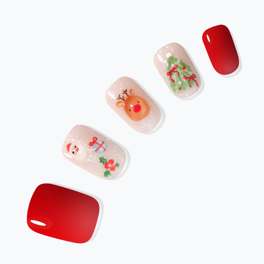 Christmas Press On Nails 聖誕穿戴甲2025