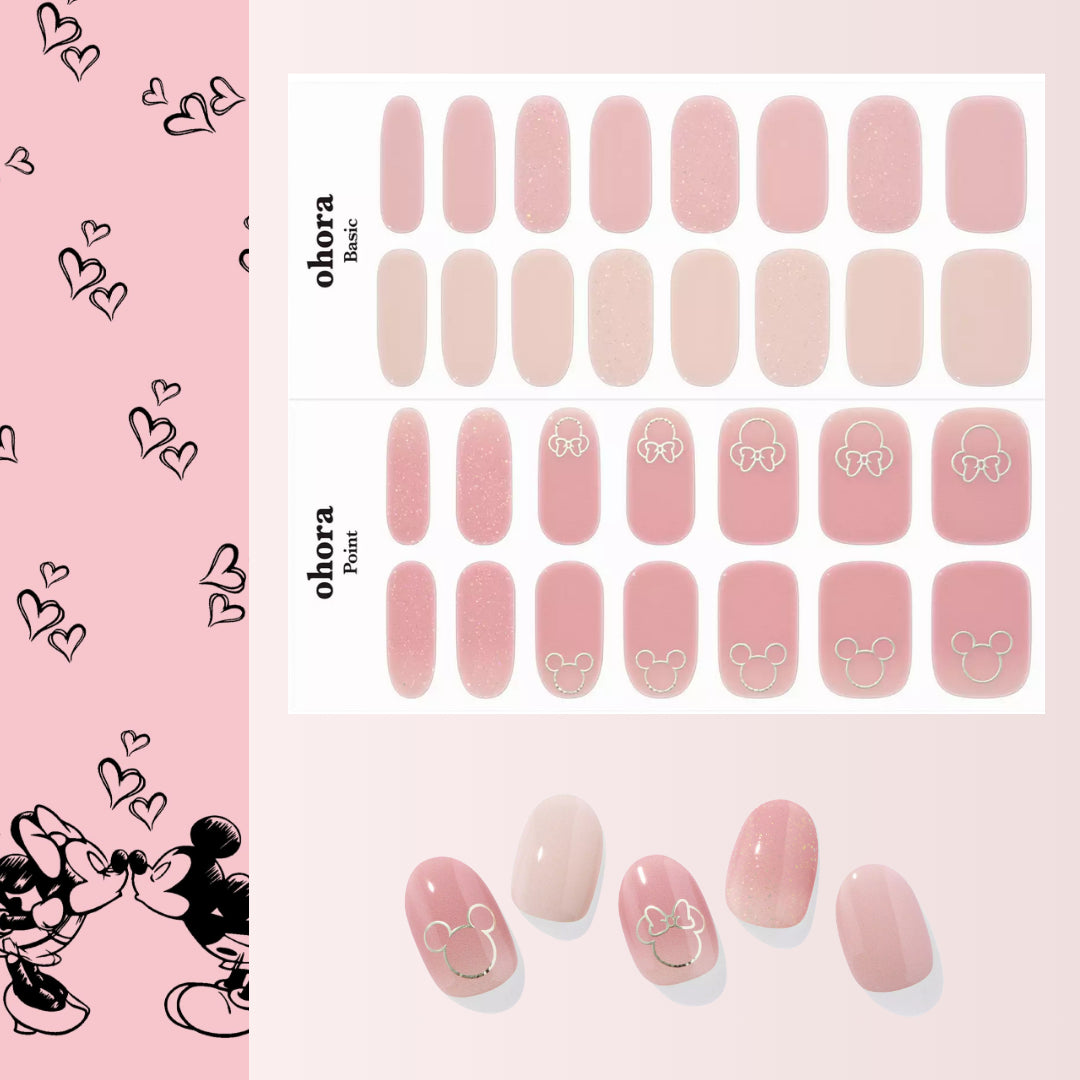 pink Minnie Nail Wraps