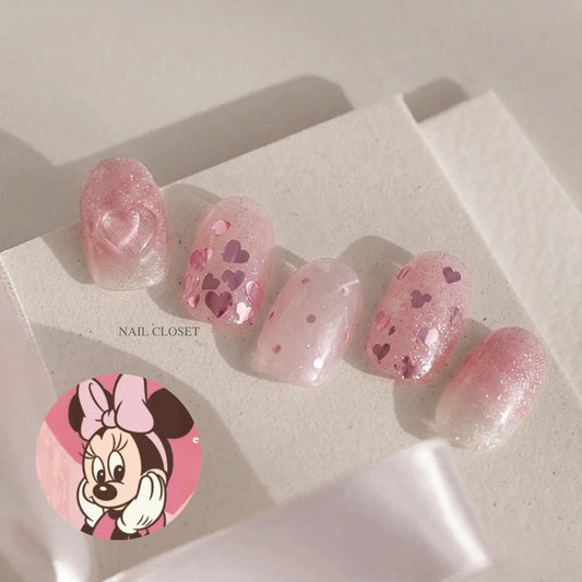 Minnie Nail Design