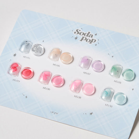 MORE ART Liquid Soda Pop Nail Art Colour Set – 8 Shades