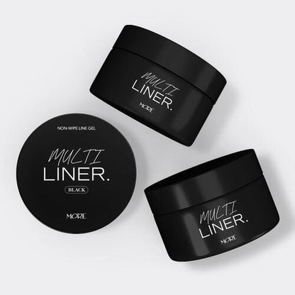 Non-Wipe Line Gel｜黑／白免擦拭線條凝膠