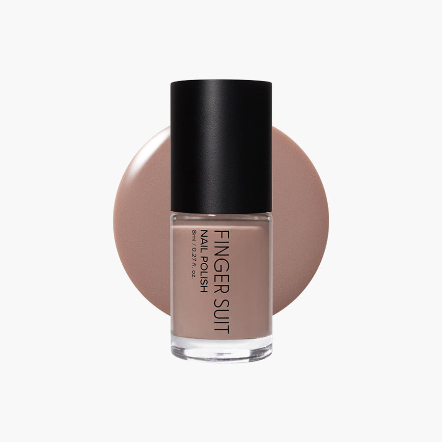 溫暖玫瑰米色指甲油