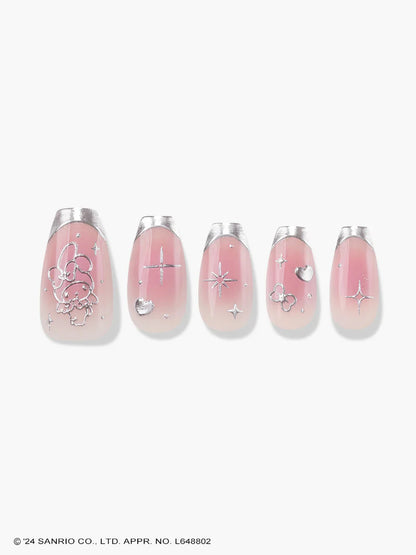 Finger Suit My Melody 美甲｜My Land (Coffin) | 穿戴甲| Press On Nail