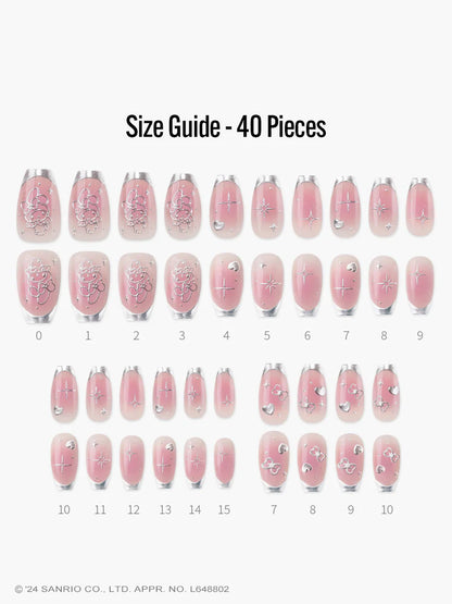 Finger Suit My Melody 美甲｜My Land (Coffin) | 穿戴甲| Press On Nail