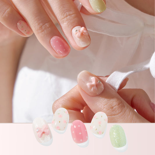 Ohora Korea | N Bloom Bonbon Nail | 指甲貼| Semi Cured Gel