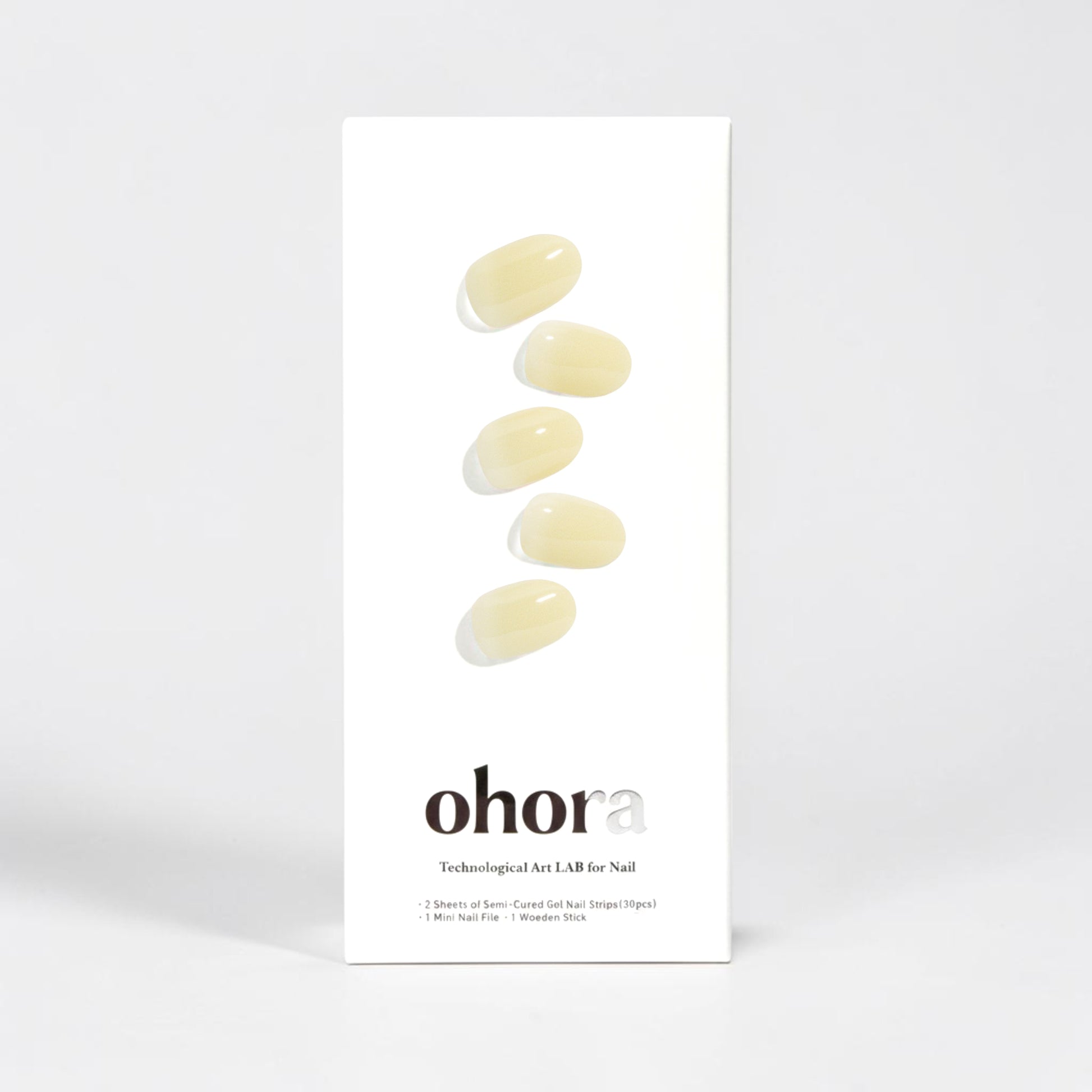 butter yellow nail wraps