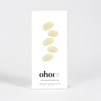 butter yellow nail wraps
