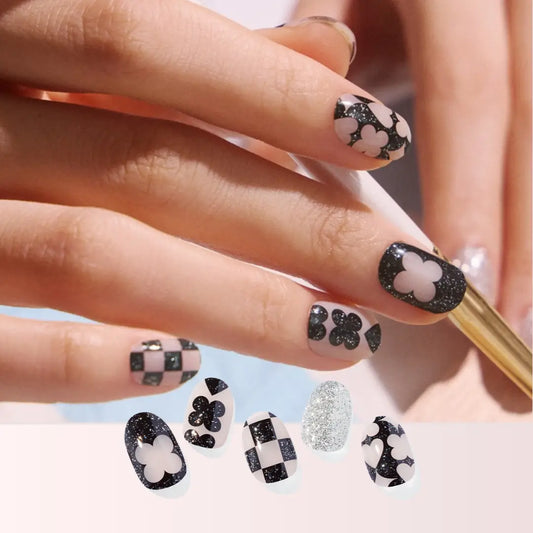 Ohora Korea | [DRP X ohora] N Check In Wonderland Nail | 指甲貼| Semi Cured Gel