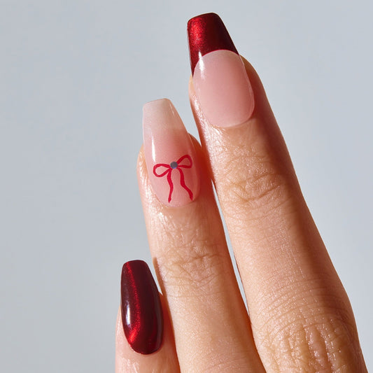 Christmas Nails Red