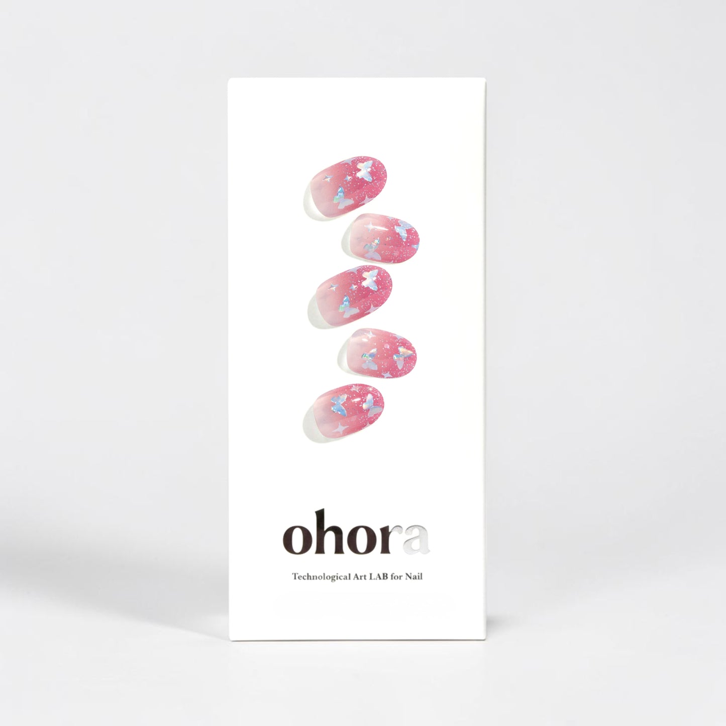 Semi cured gel nail strips with UV light
