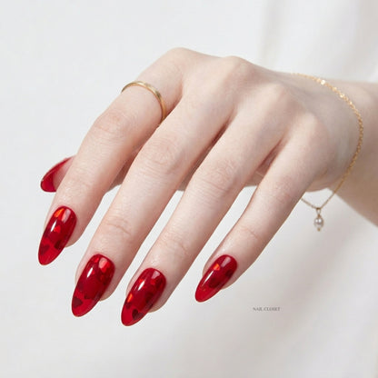 Red Gel Nail Wraps