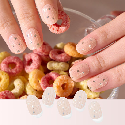 Ohora Korea | N Milky Star Nail | 指甲貼| Semi Cured Gel