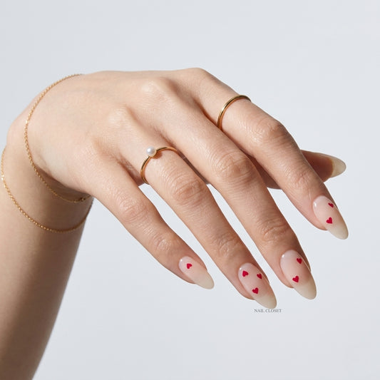 semi cured gel nail strips for wide nails