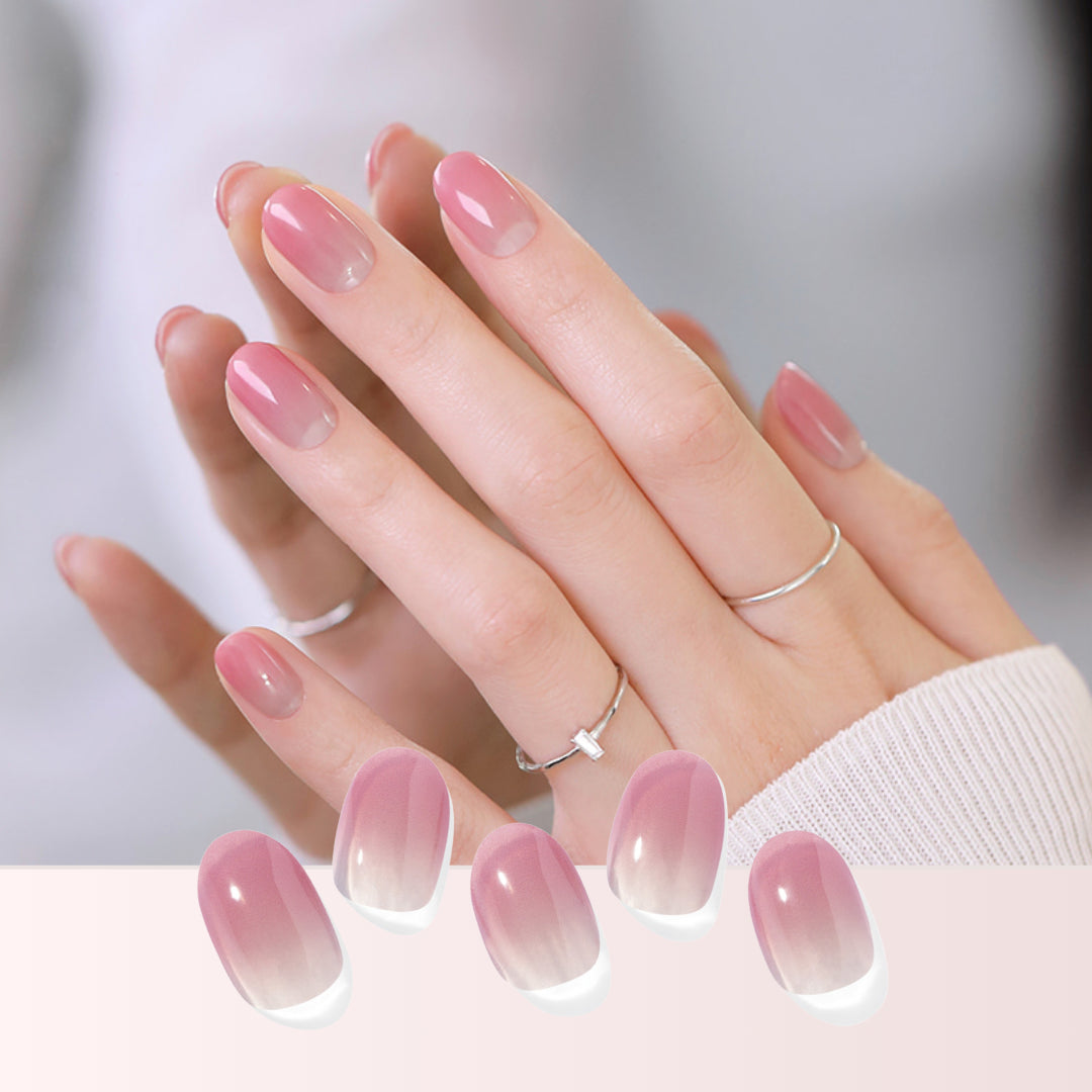 純色指甲貼氣質