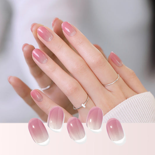 純色指甲貼氣質