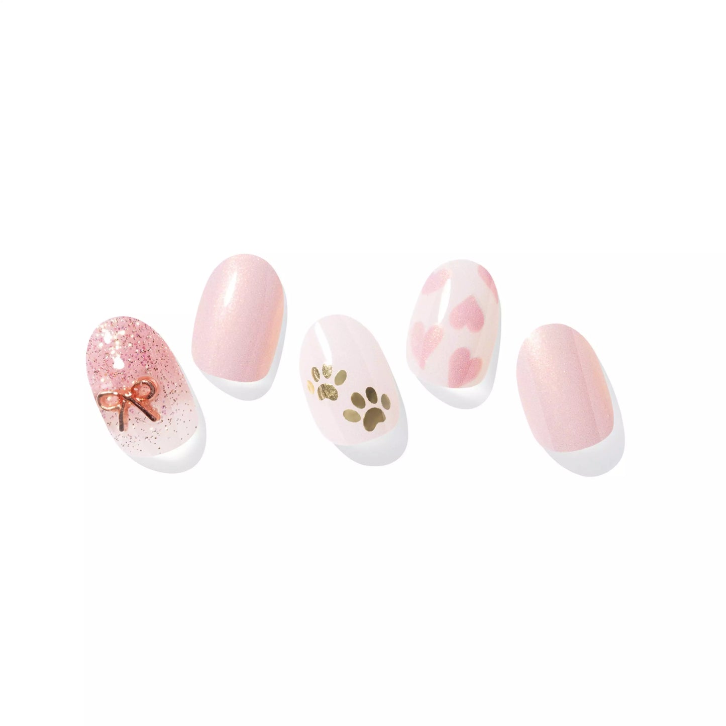 Ohora Japan Disney|NP-034-JC Marie The Fashionable Cat Nail Stickers|指甲貼|Semi Cured Gel