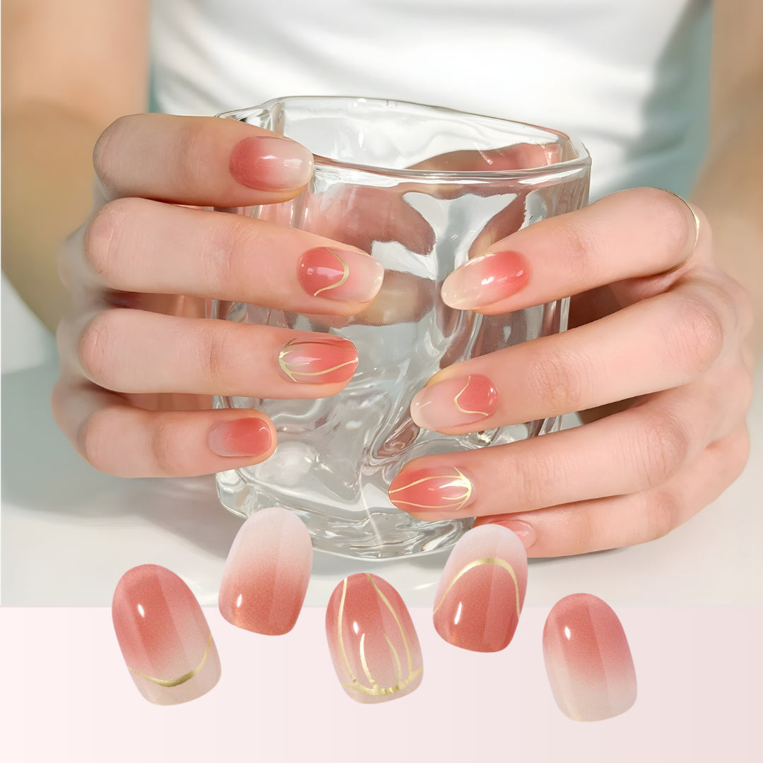 semi cured gel nail strips UK