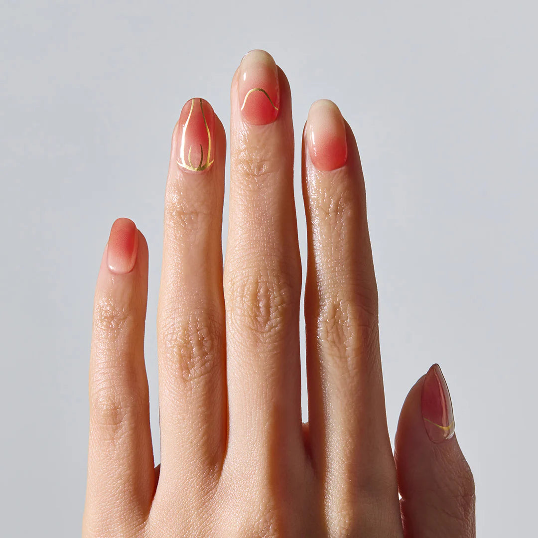 semi cured gel nail strips UK