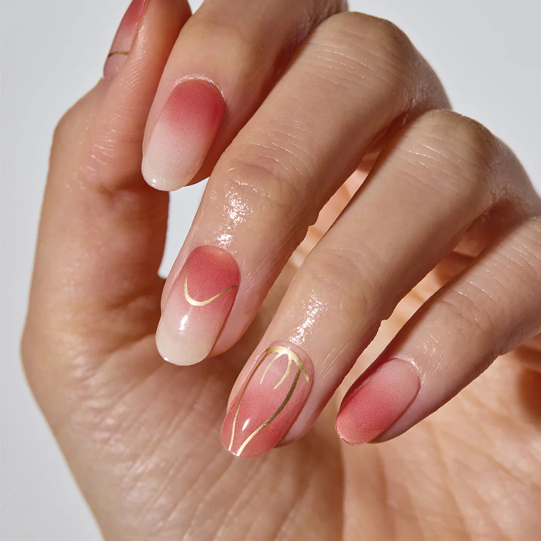 semi cured gel nail strips UK