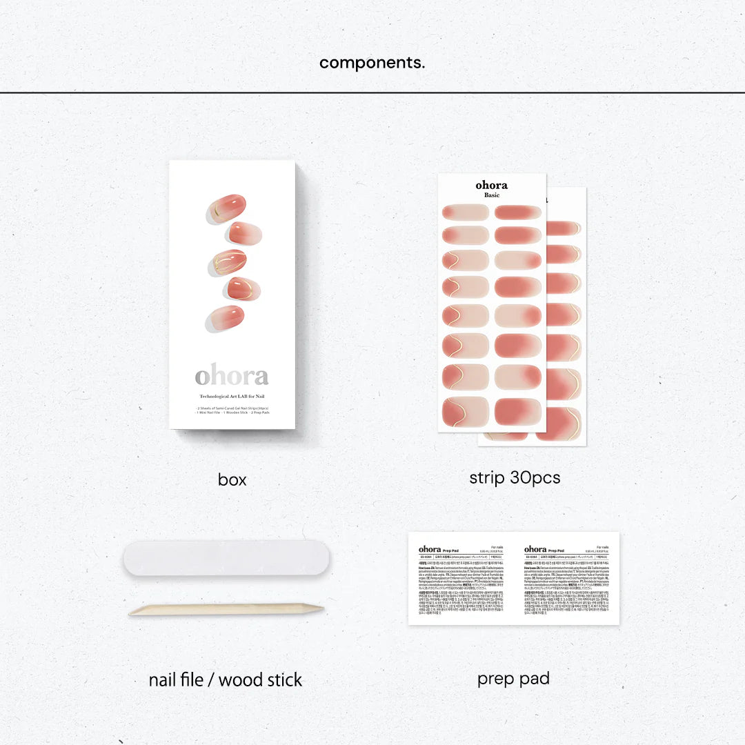 semi cured gel nail strips UK