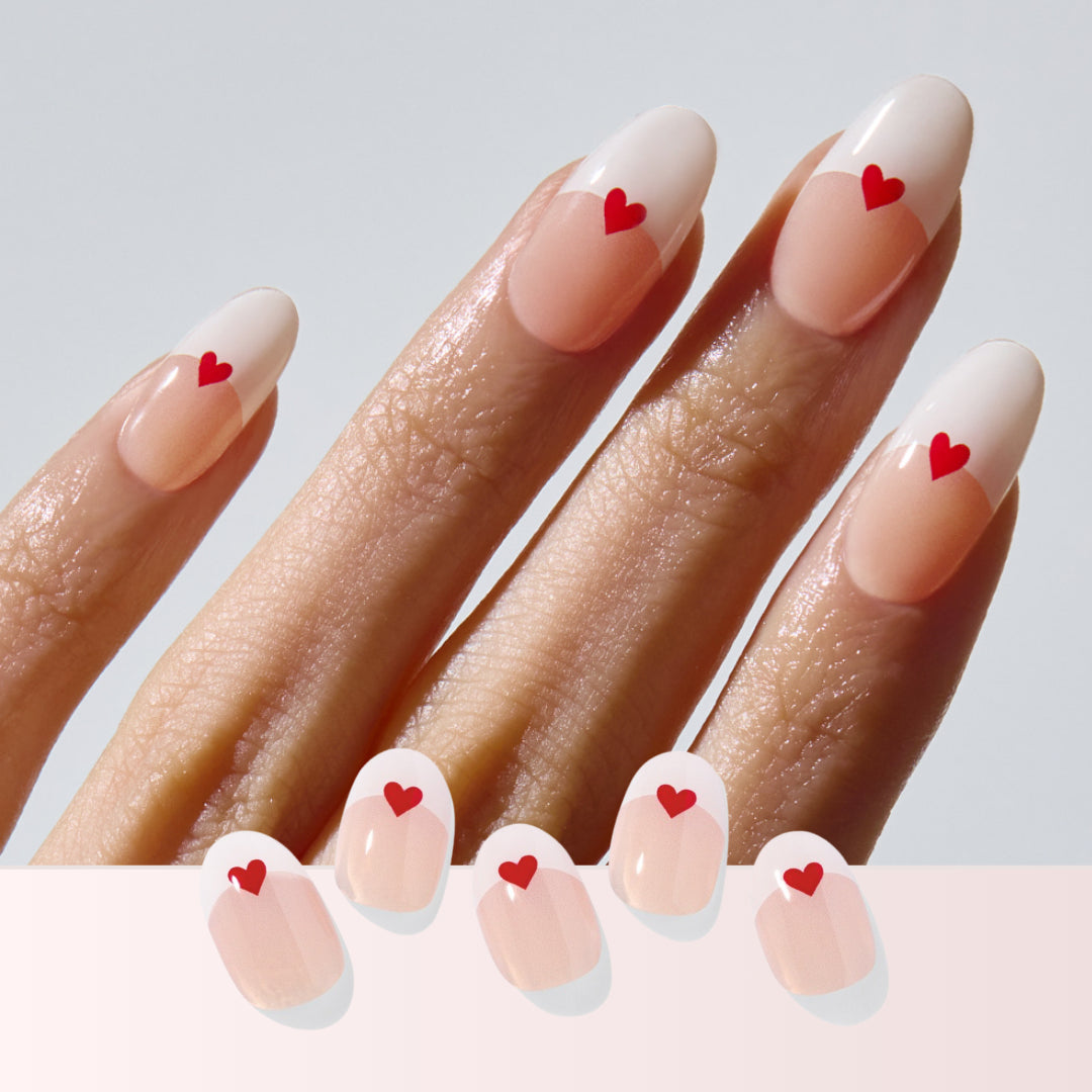 N Love Letter Romantic Letter Pattern Nails ohora UK