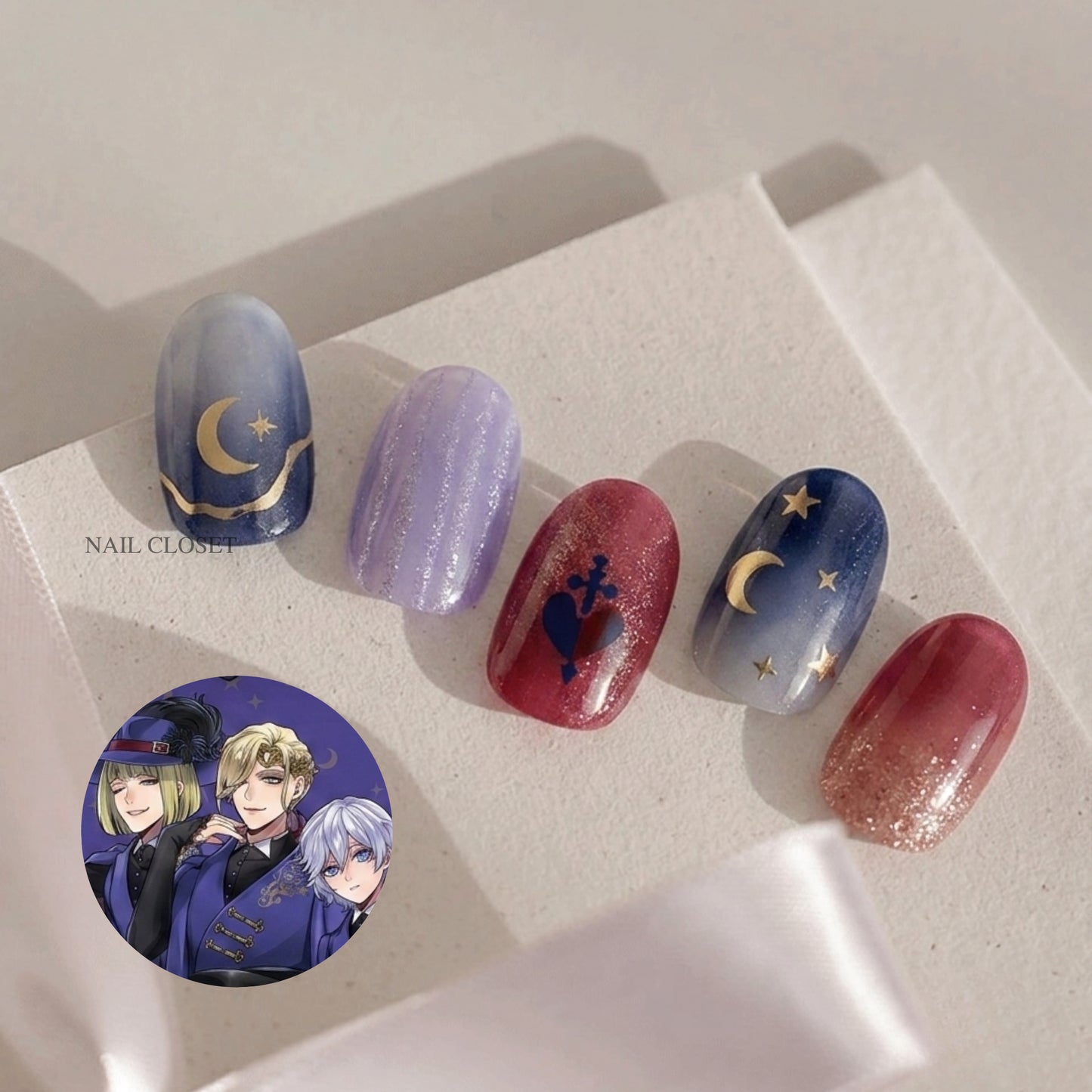 ohora Disney twisted wonderland nail wraps Australia