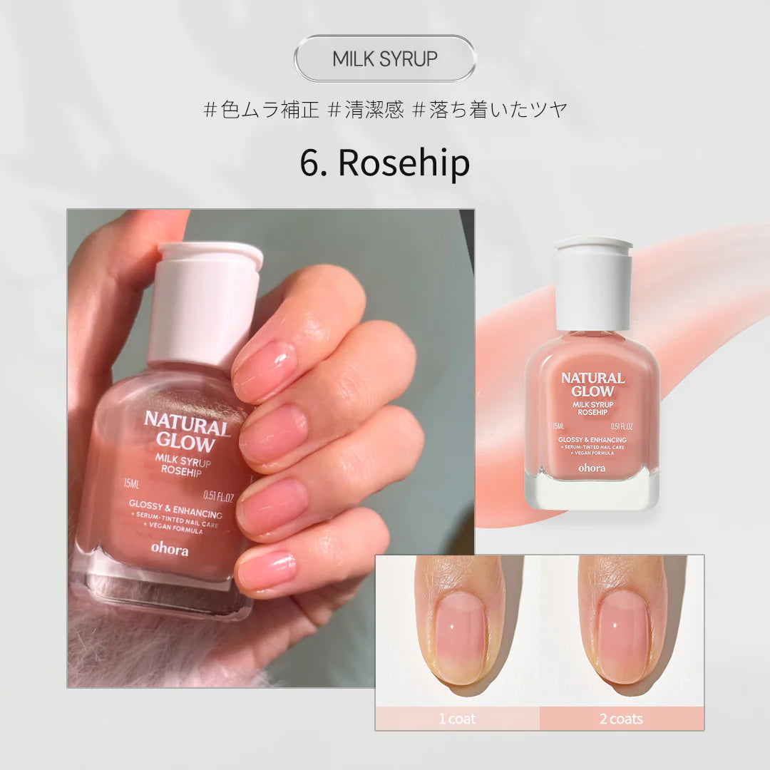 ohora Nail Strengthener + Green Tea Remover Set