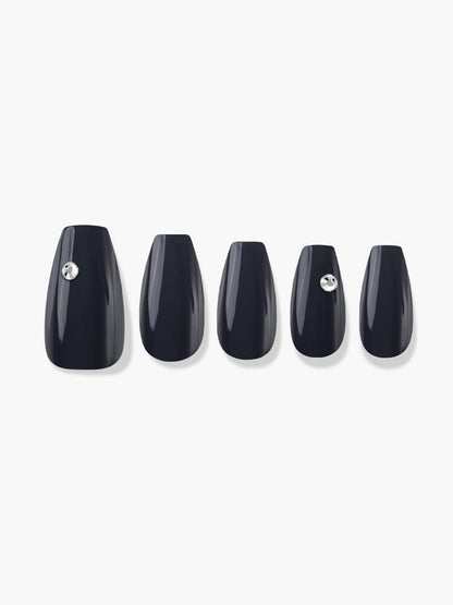 Finger Suit Night Fever Nail (Coffin) | 穿戴甲| Press On Nail