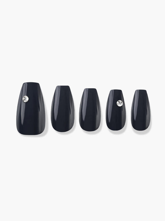 Finger Suit Night Fever Nail (Coffin) | 穿戴甲| Press On Nail