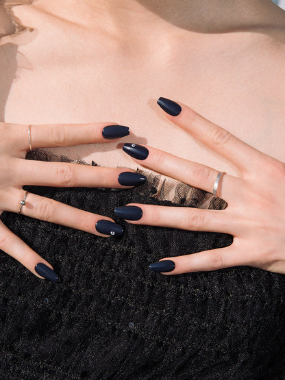 Finger Suit Night Fever Nail (Coffin) | 穿戴甲| Press On Nail