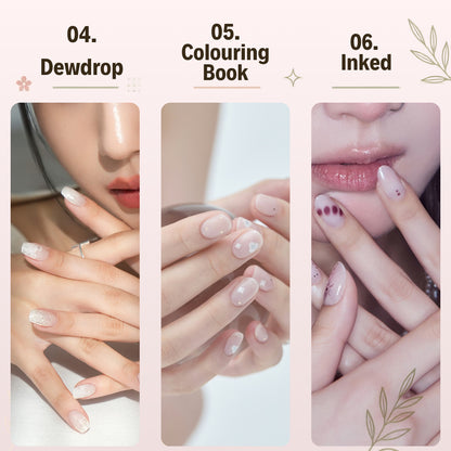 gel nail stickers no lamp
