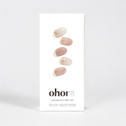 beige gel nail wraps