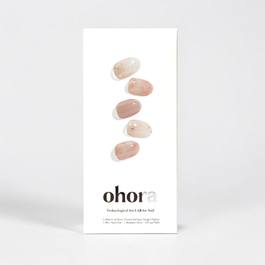 beige gel nail wraps