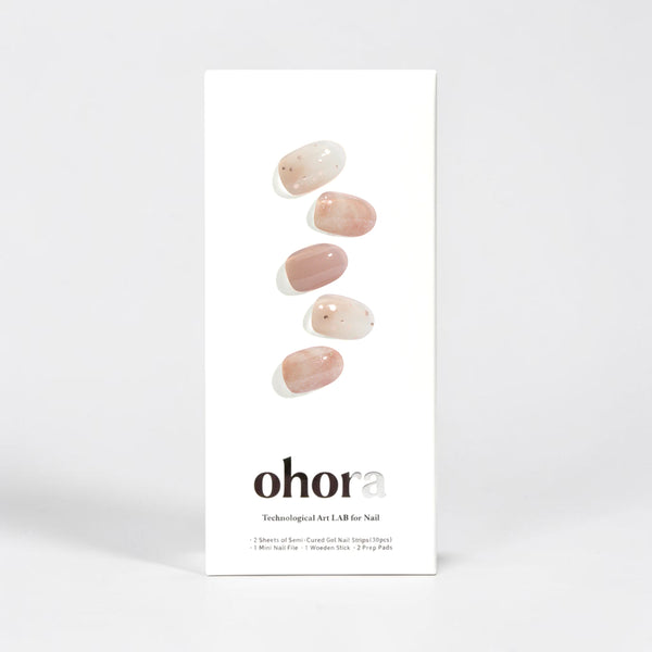 beige gel nail wraps