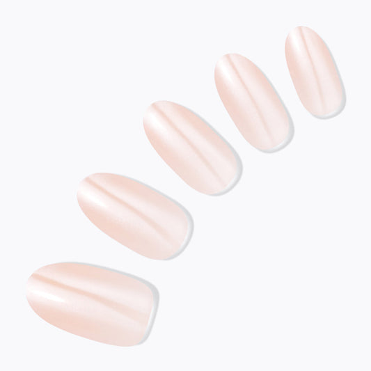 Pearlescent Mirror Press-On Nails