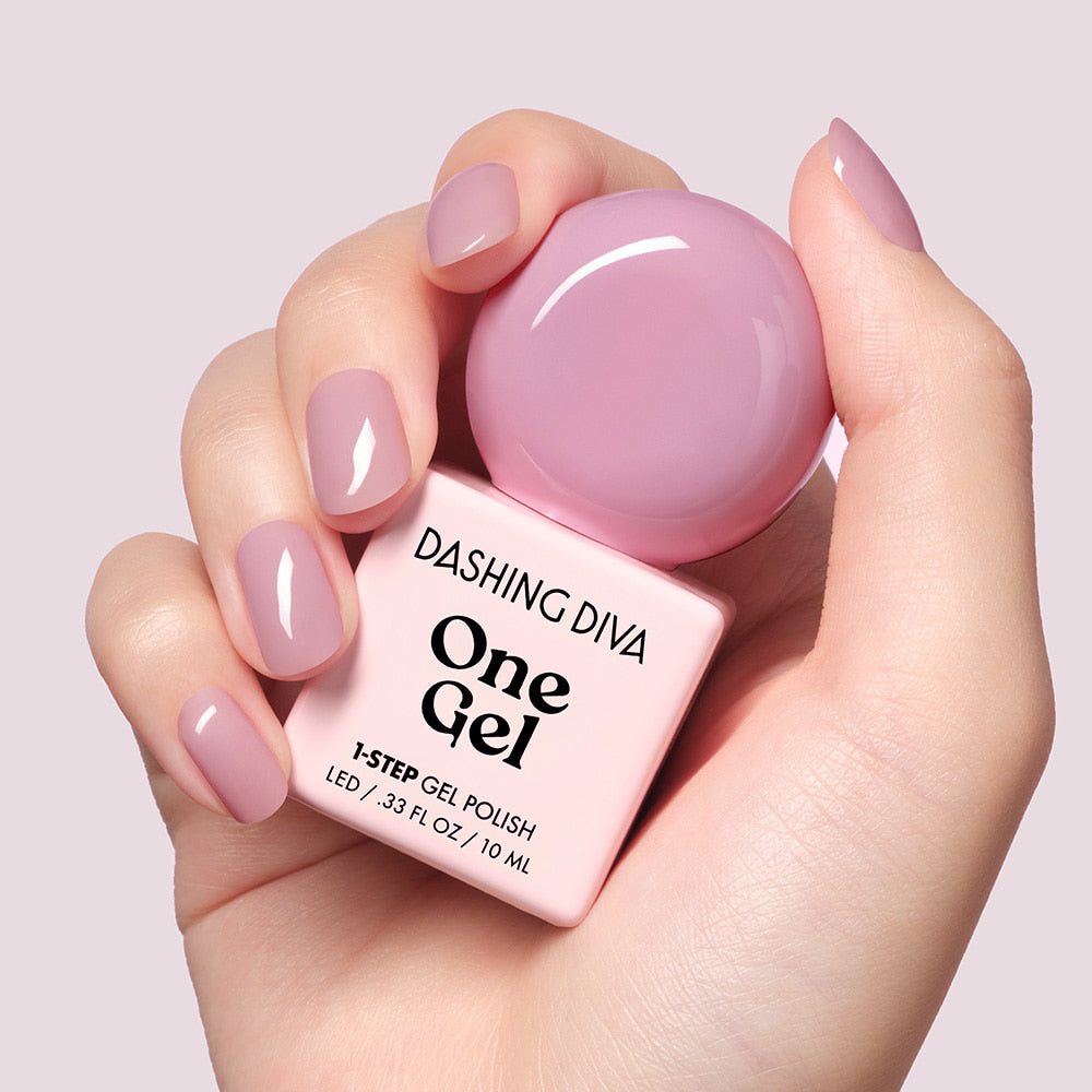 柔和粉彩gel甲油