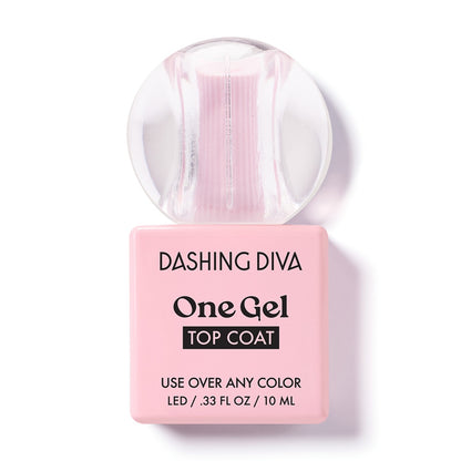 Dashing Diva - One Gel Top Coat | GEL甲油 | Top Gel｜頂層凝膠 | 增強持久度與光澤，完美提升凝膠美甲效果