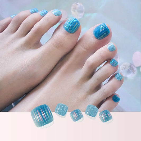 Ohora Korea | P Aqua Prism Pedi | 腳甲貼| Semi Cured Gel