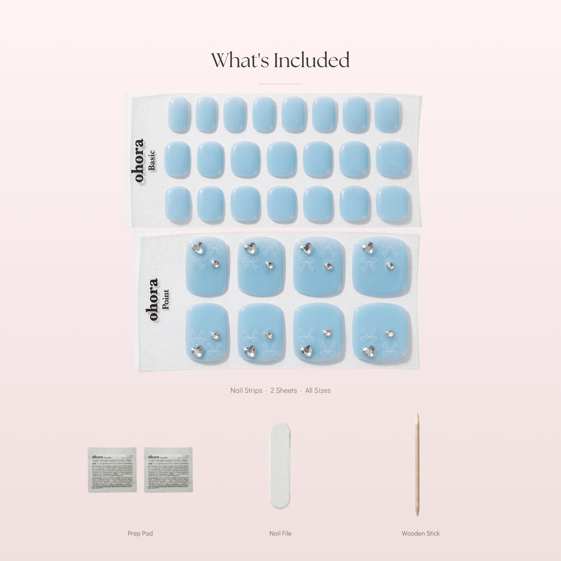 toe nail wraps
