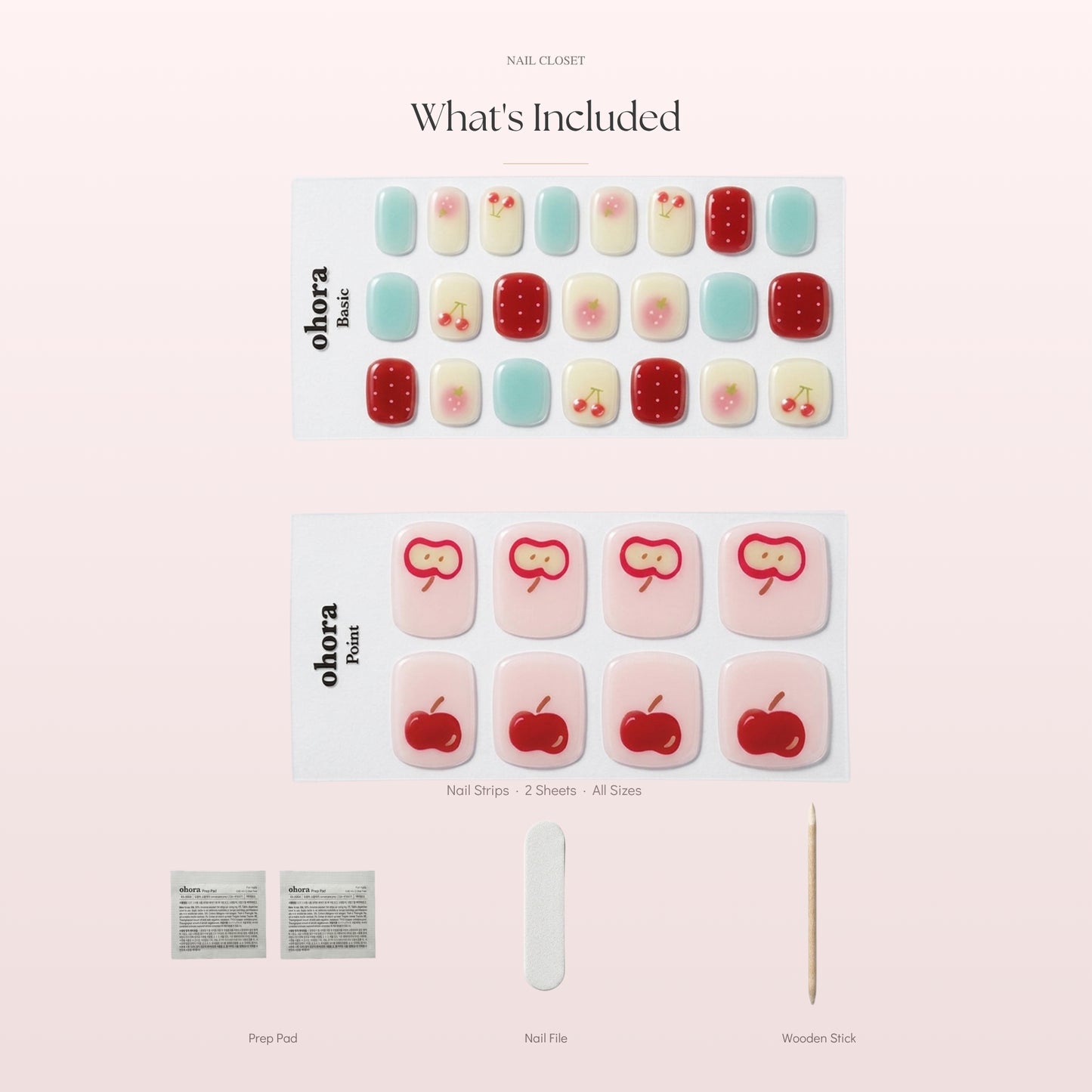 toe nail wraps worldwide shipping