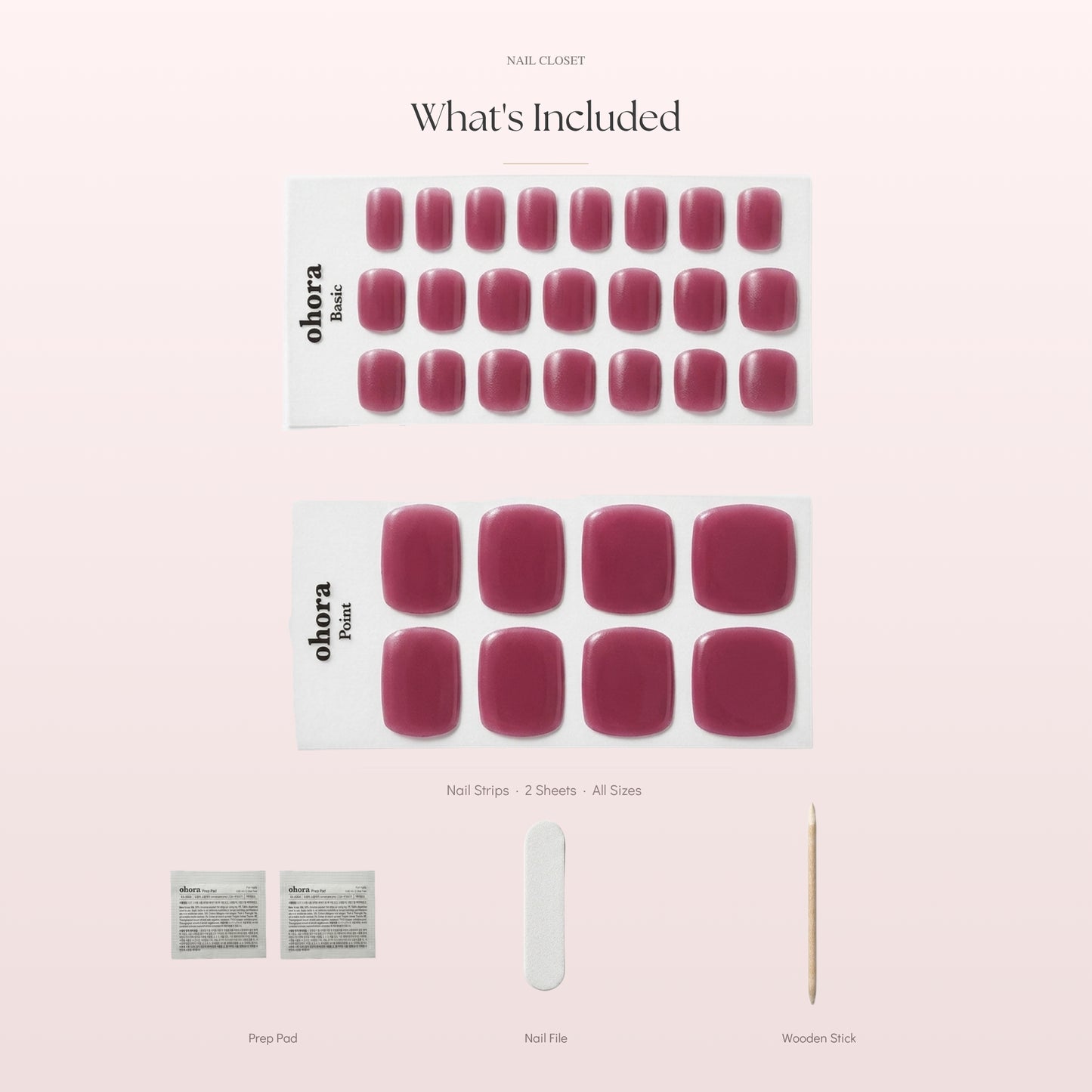 Pedi Nail Wraps
