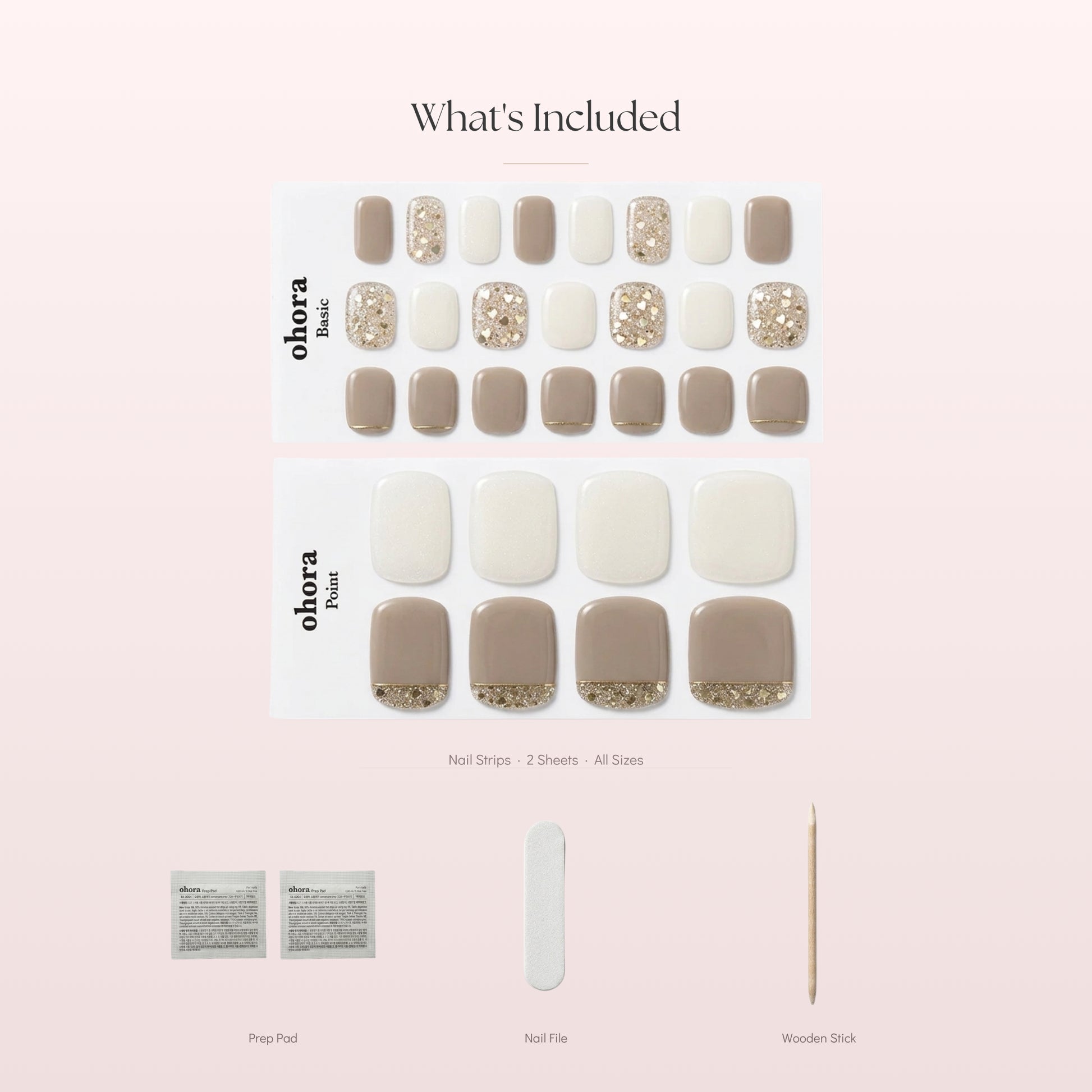 pedicure gel strips