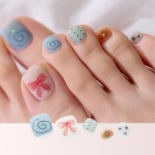 Ohora Korea | P Mini Museum Pedi | 腳甲貼| Semi Cured Gel