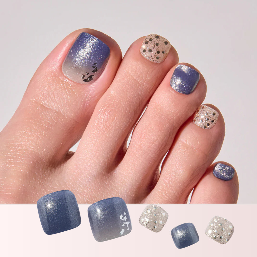 gel nail wraps toe