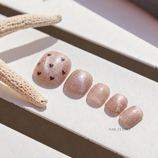 Cat Eye toe nail wraps