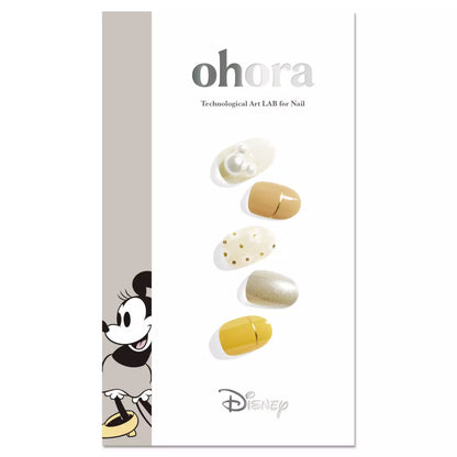 Ohora Japan Disney|NP-026-JC- Pearl Mickey Mouse nail stickers | 珍珠米奇頭指甲貼|指甲貼|Semi Cured Gel