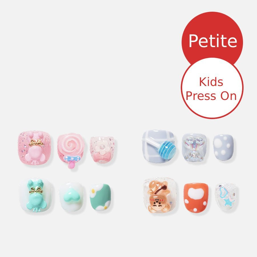 Child Press On Nails Safe 