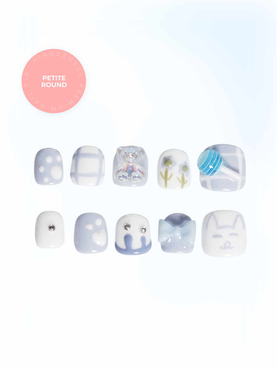 Child Press On Nails Safe 