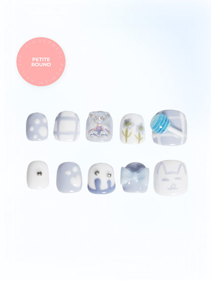 Child Press On Nails Safe 