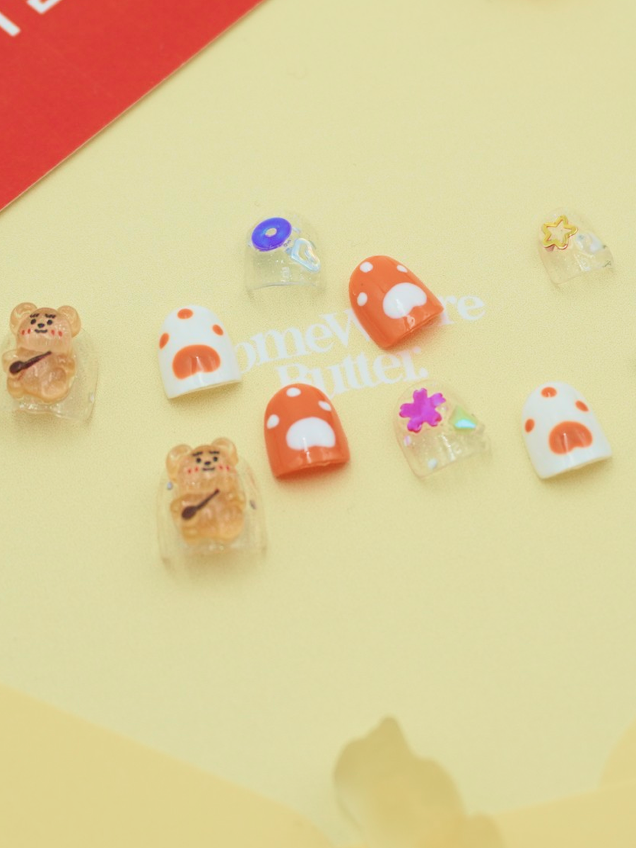 Child Press On Nails Safe 